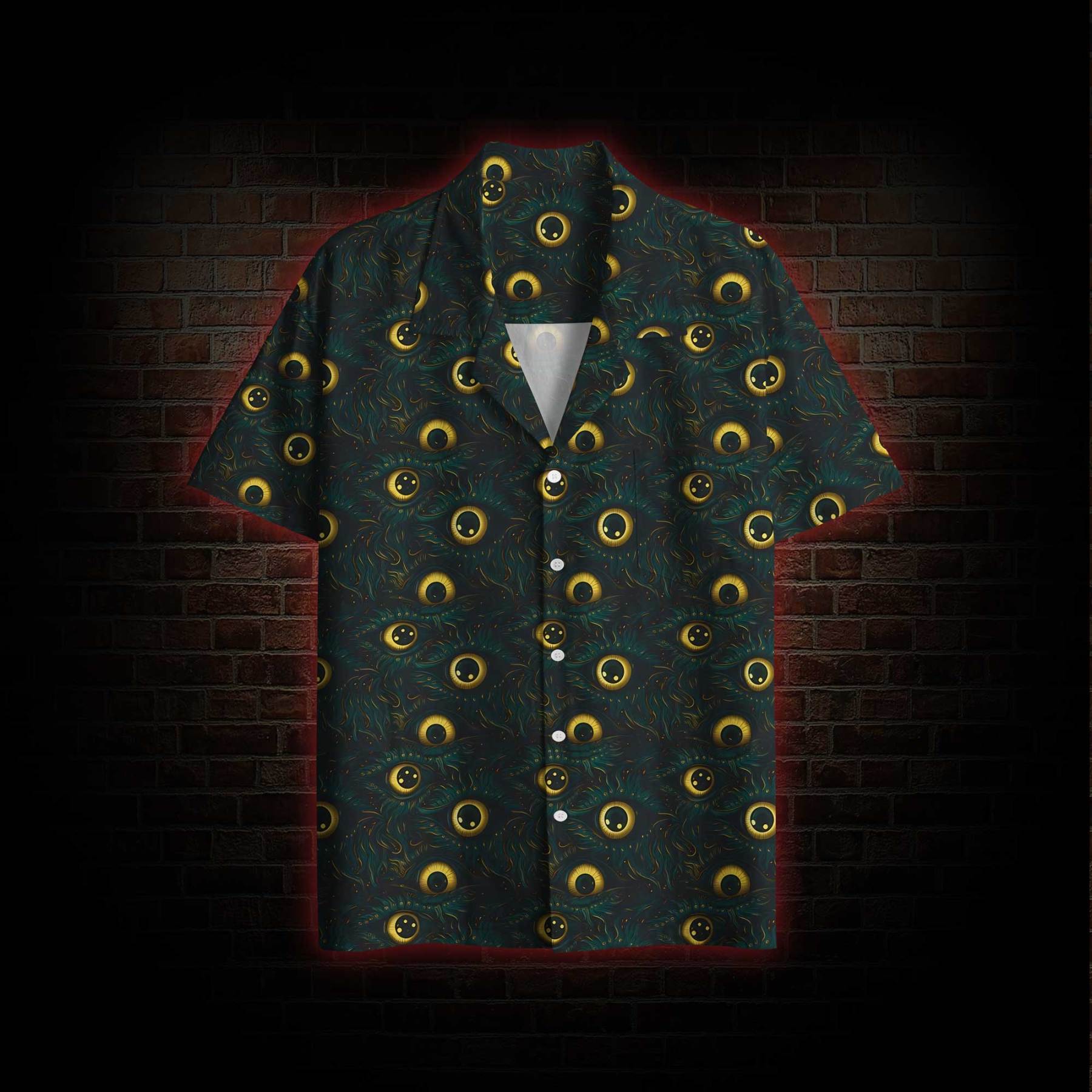 Eyes of the Deep Hawaiian Shirt