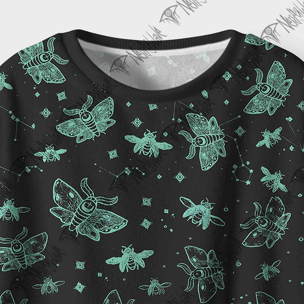 Midnight Flying Insects Cozy Pajama Sets