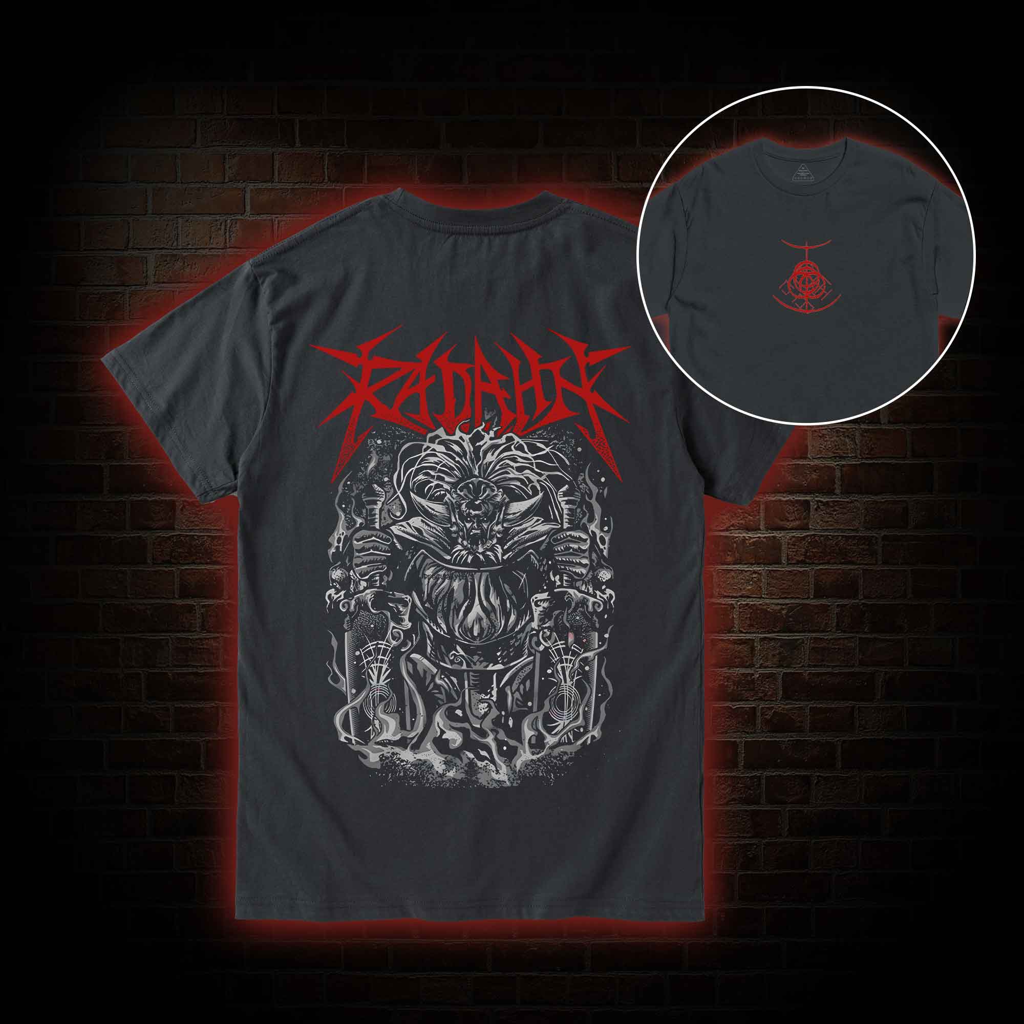 Gravity King Back Print T-Shirt