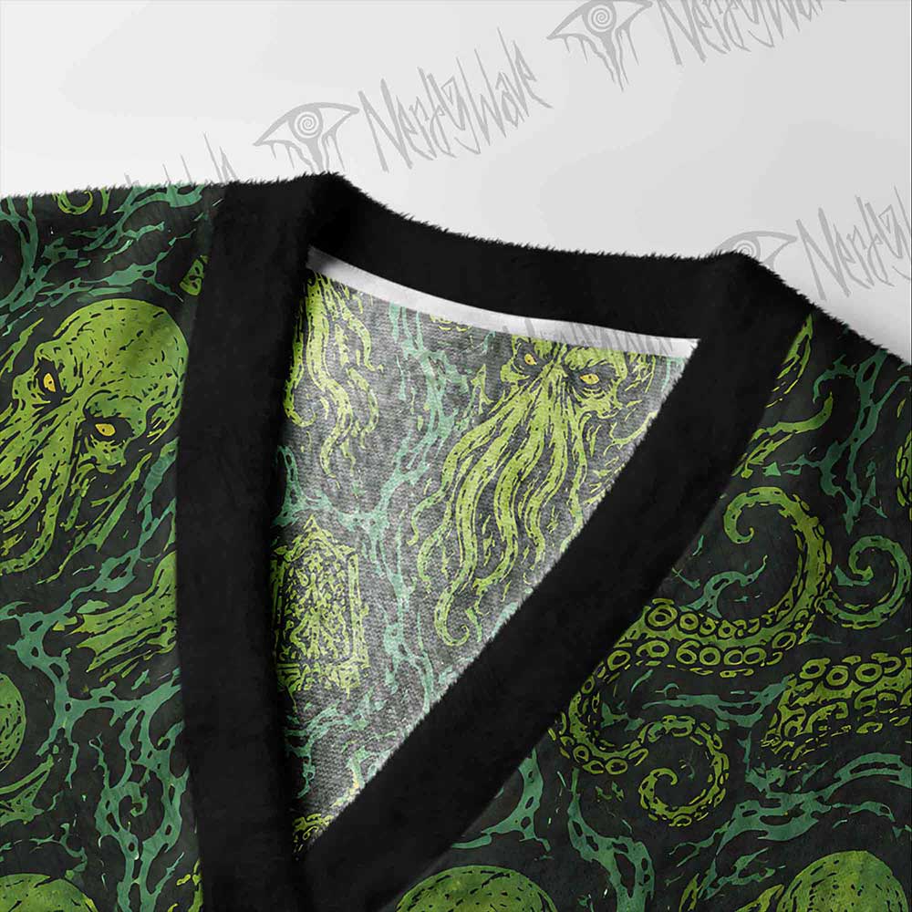 Cthulhu Mythos Cardigan Sweater