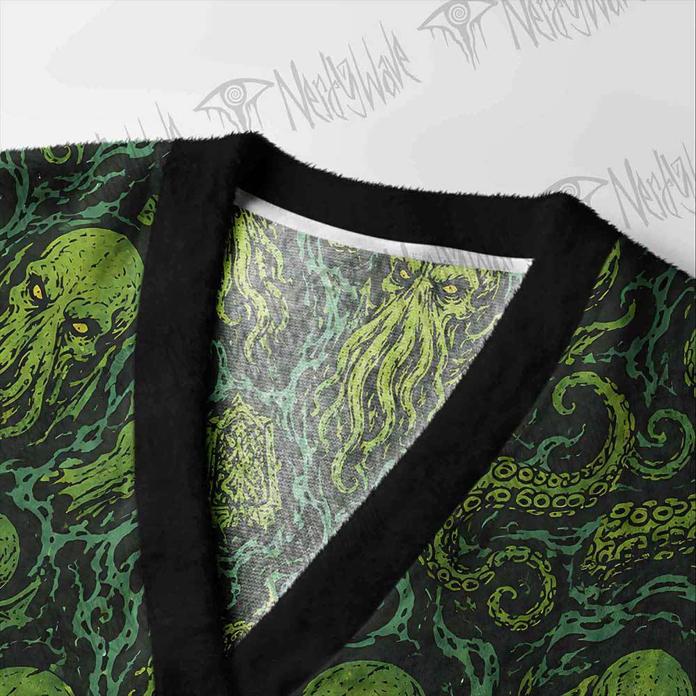 Cthulhu Mythos Cardigan Sweater