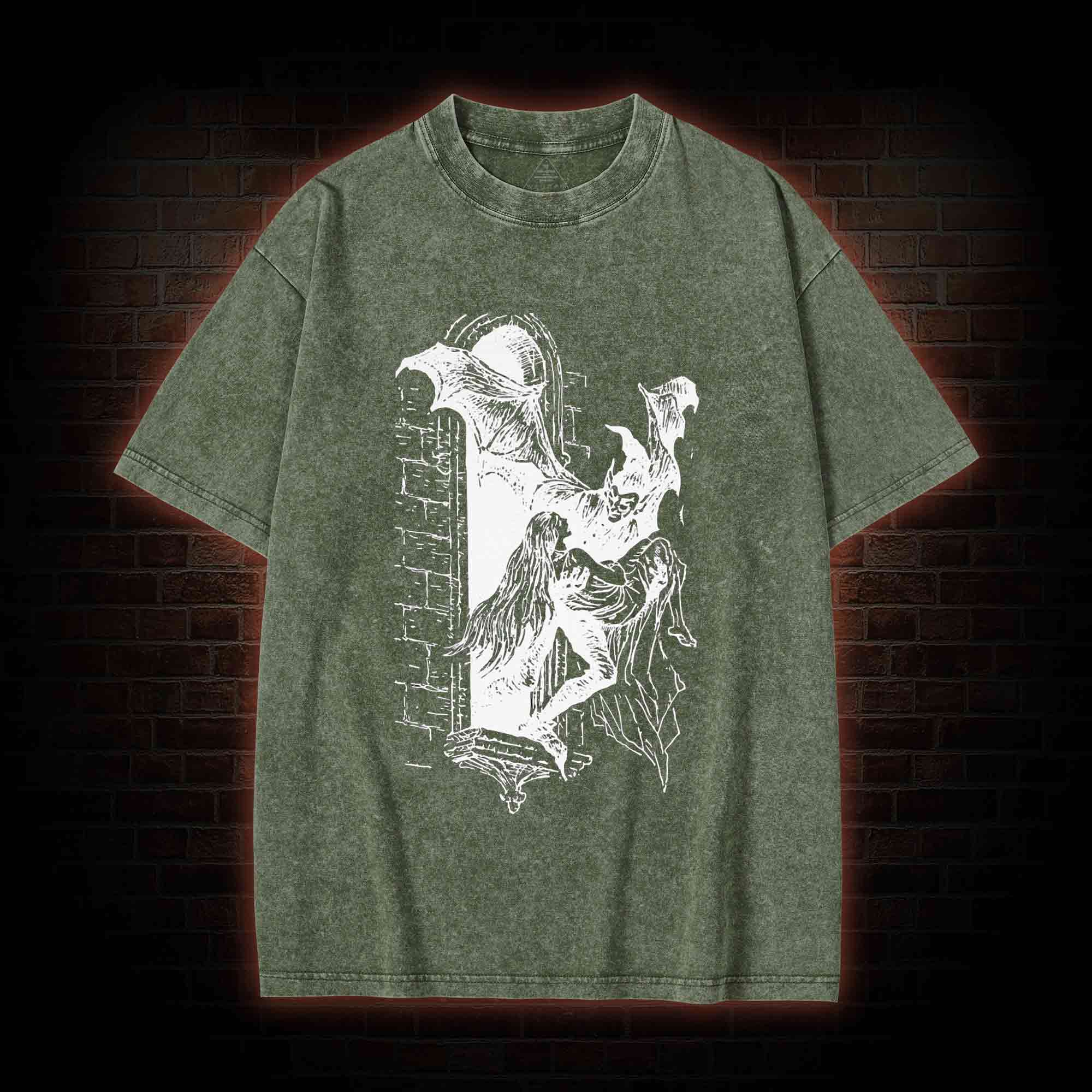 Vintage Dracula Washed T-shirt