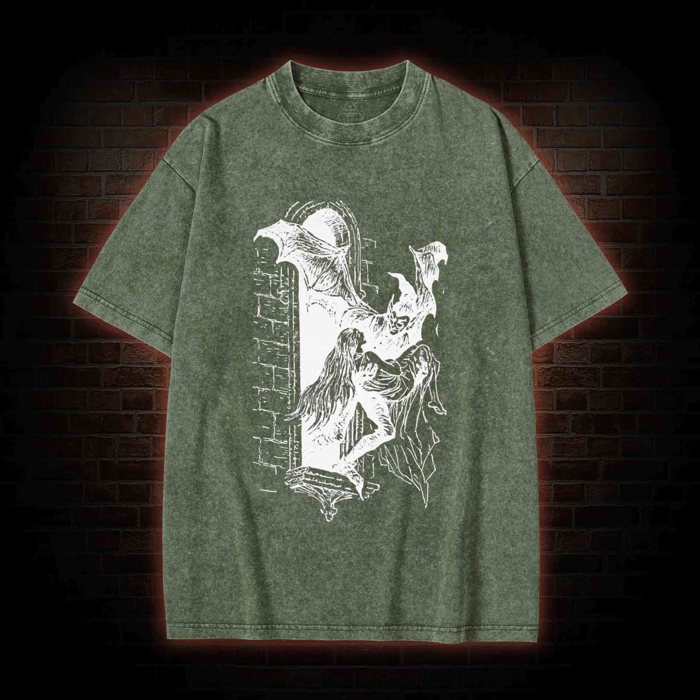 Vintage Dracula Washed T-shirt