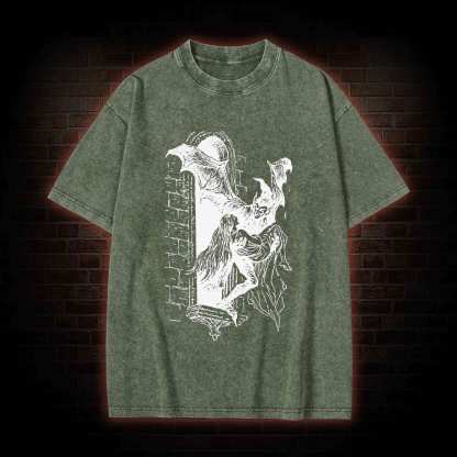 Vintage Dracula Washed T-shirt