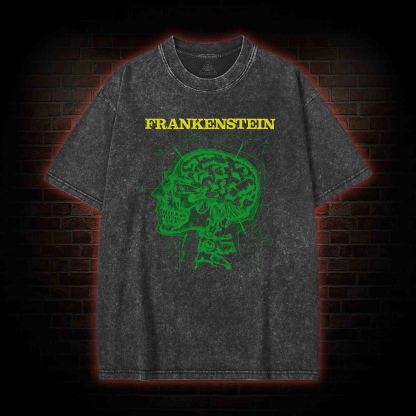 Frankenstein Inner Mind Washed T-shirt