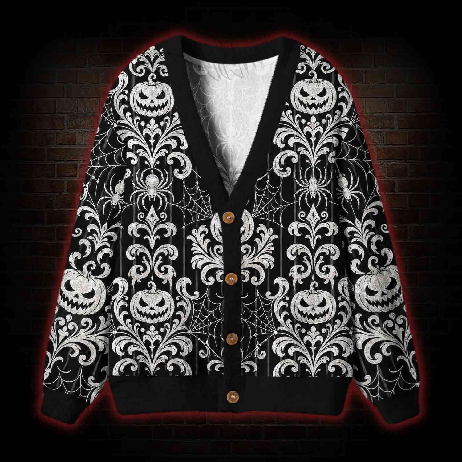 Midnight Garden Cardigan Sweater