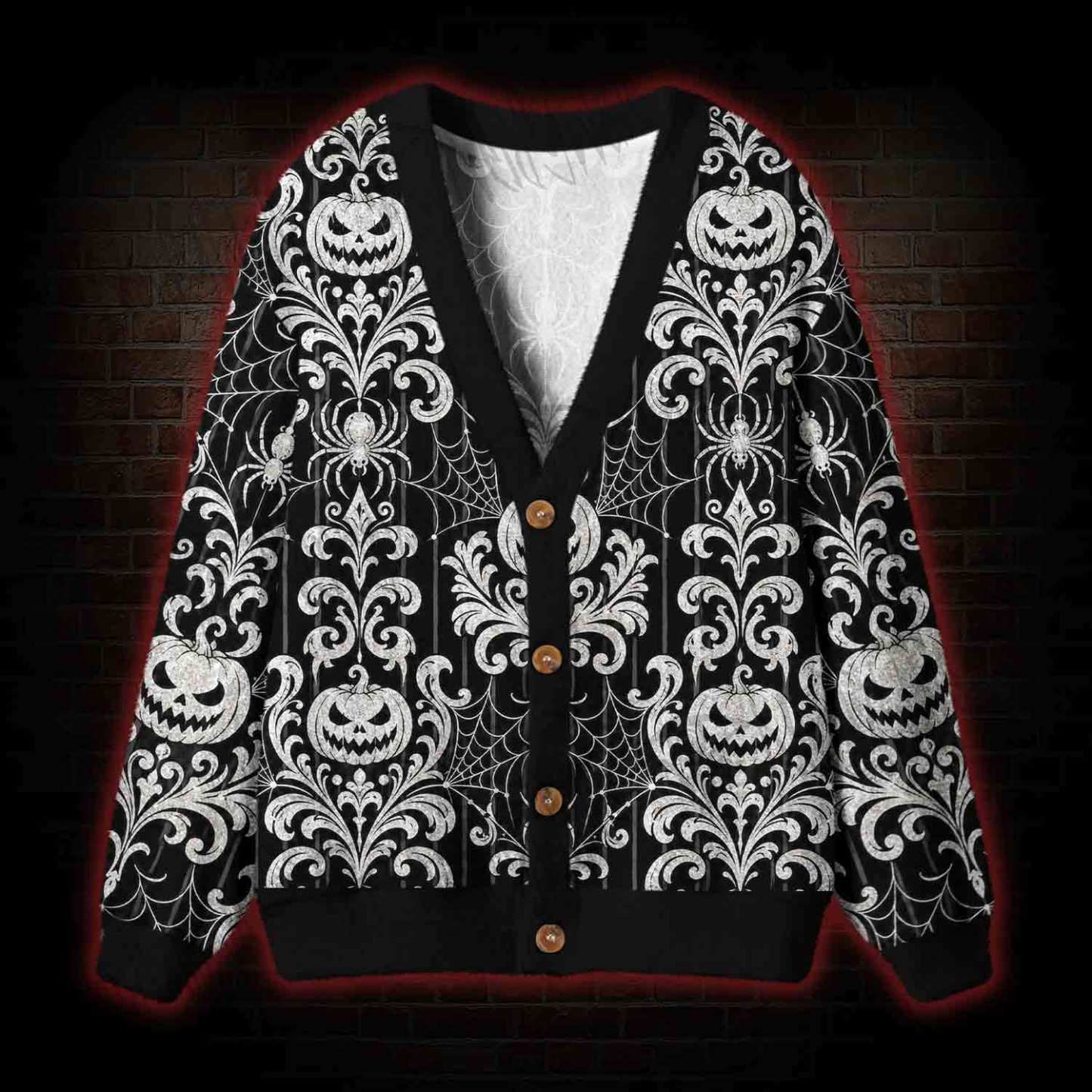 Midnight Garden Cardigan Sweater