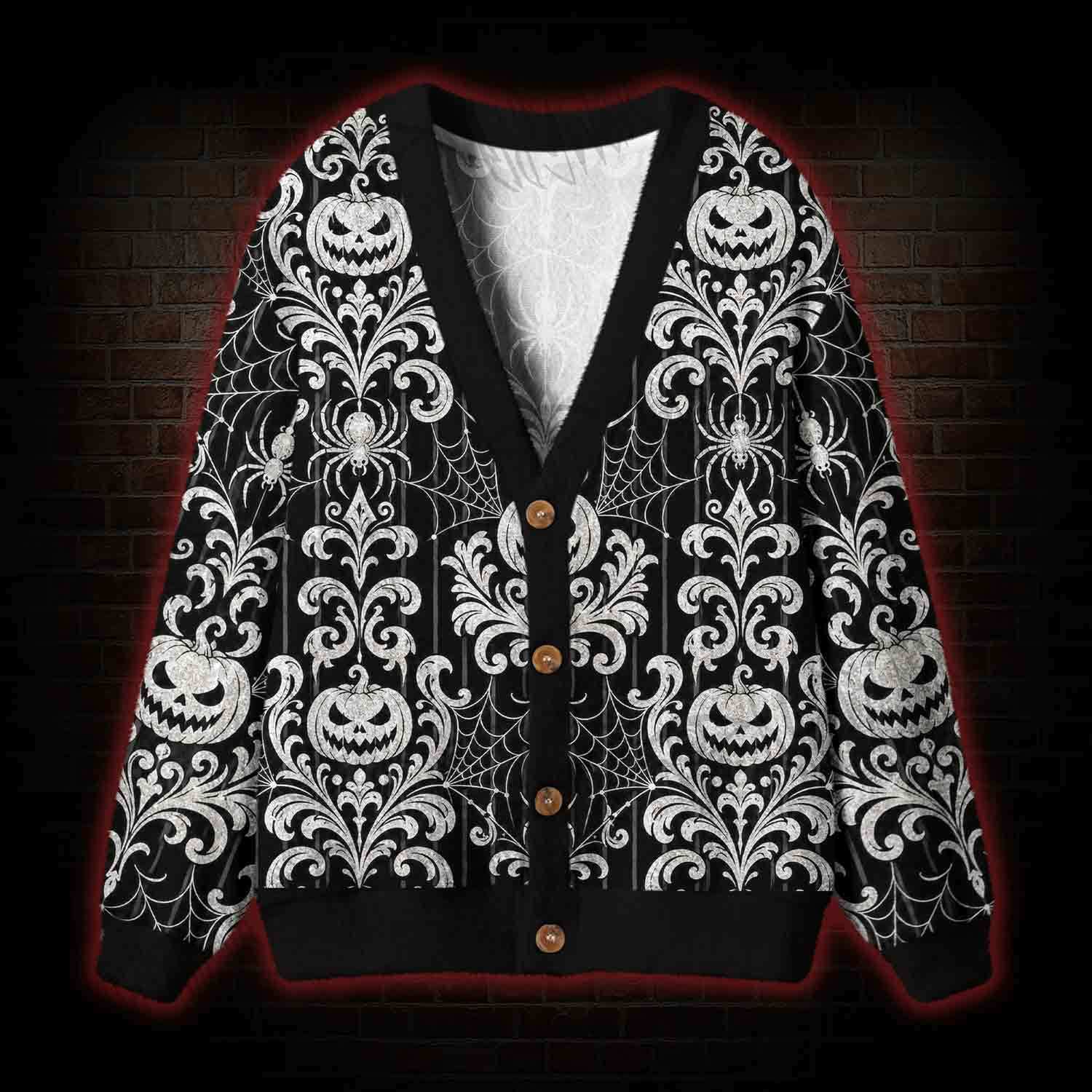 Midnight Garden Cardigan Sweater