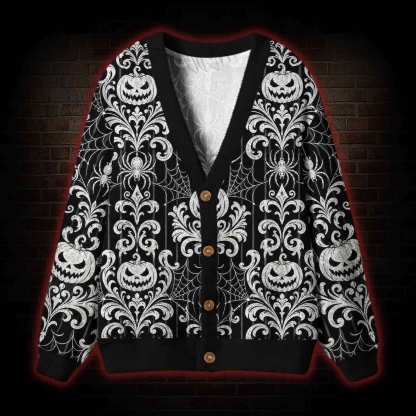 Midnight Garden Cardigan Sweater