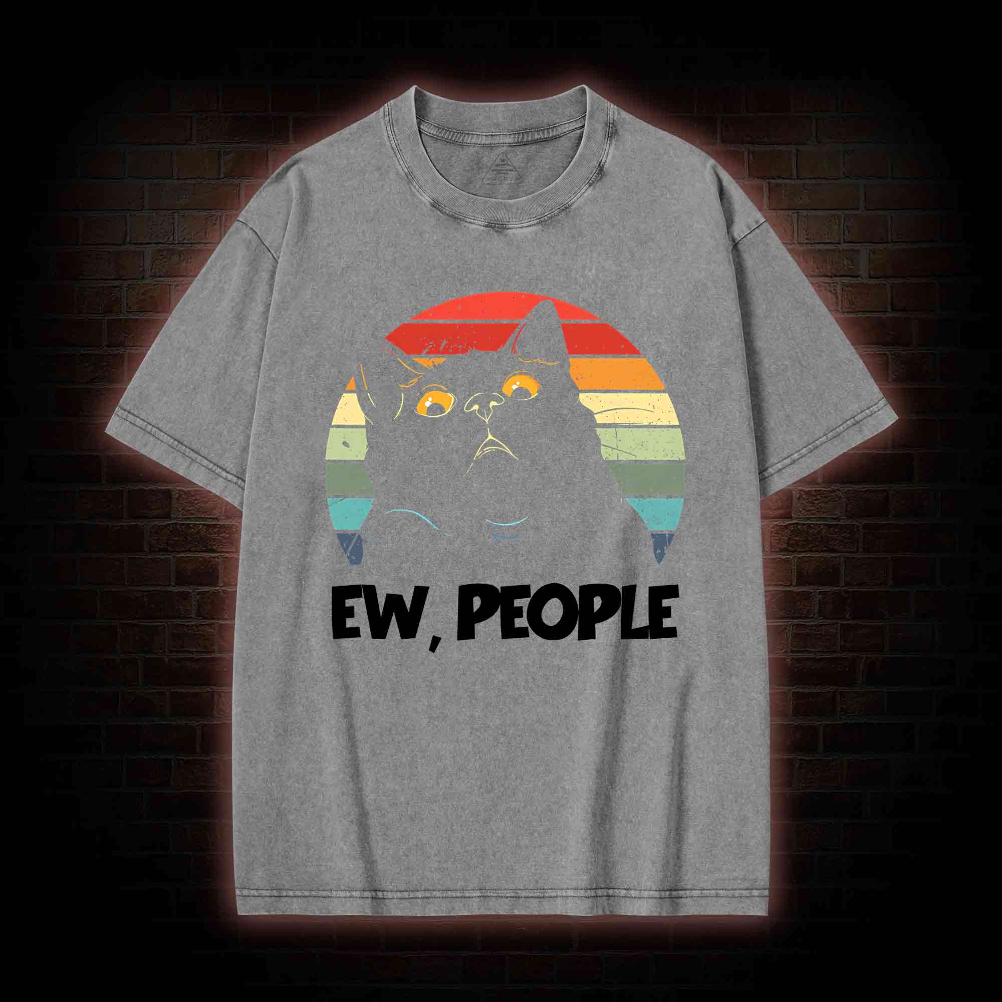 Ew People Washed T-shirt