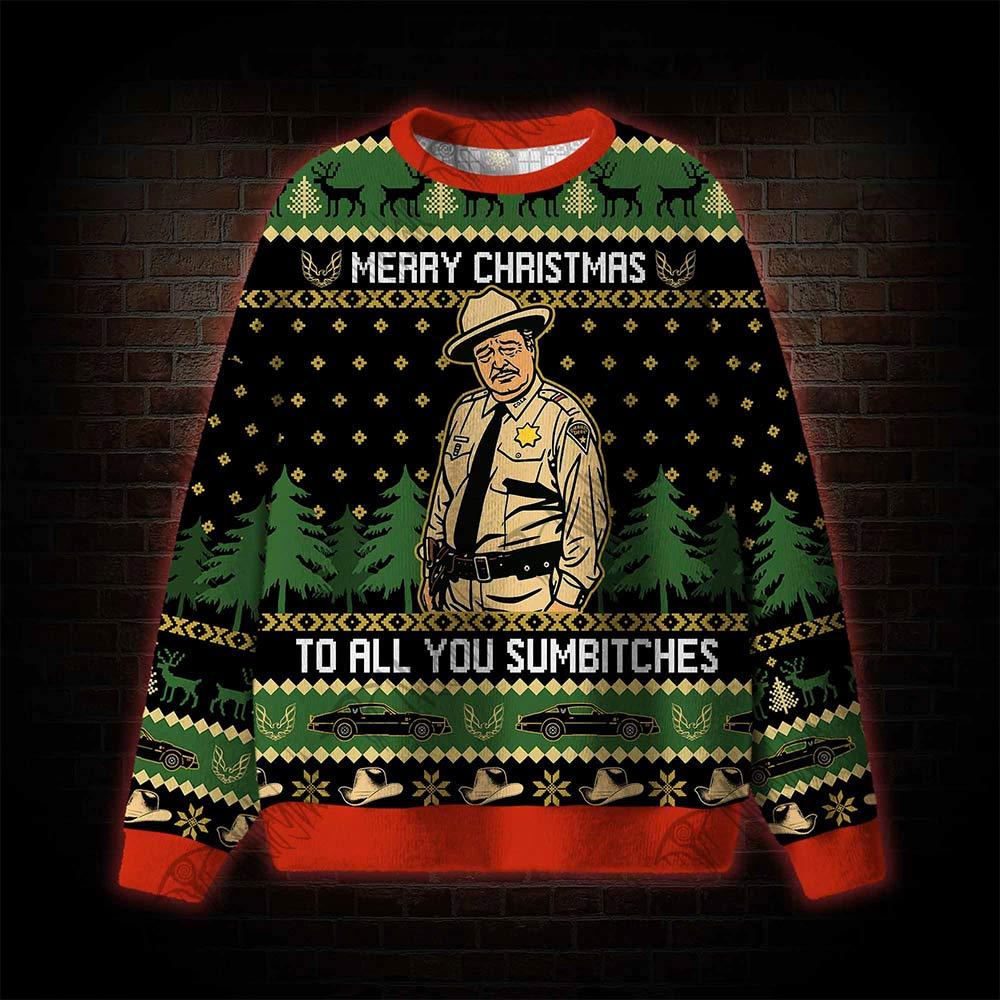 Merry Christmas to All You Sum... Ugly Sweatshirts