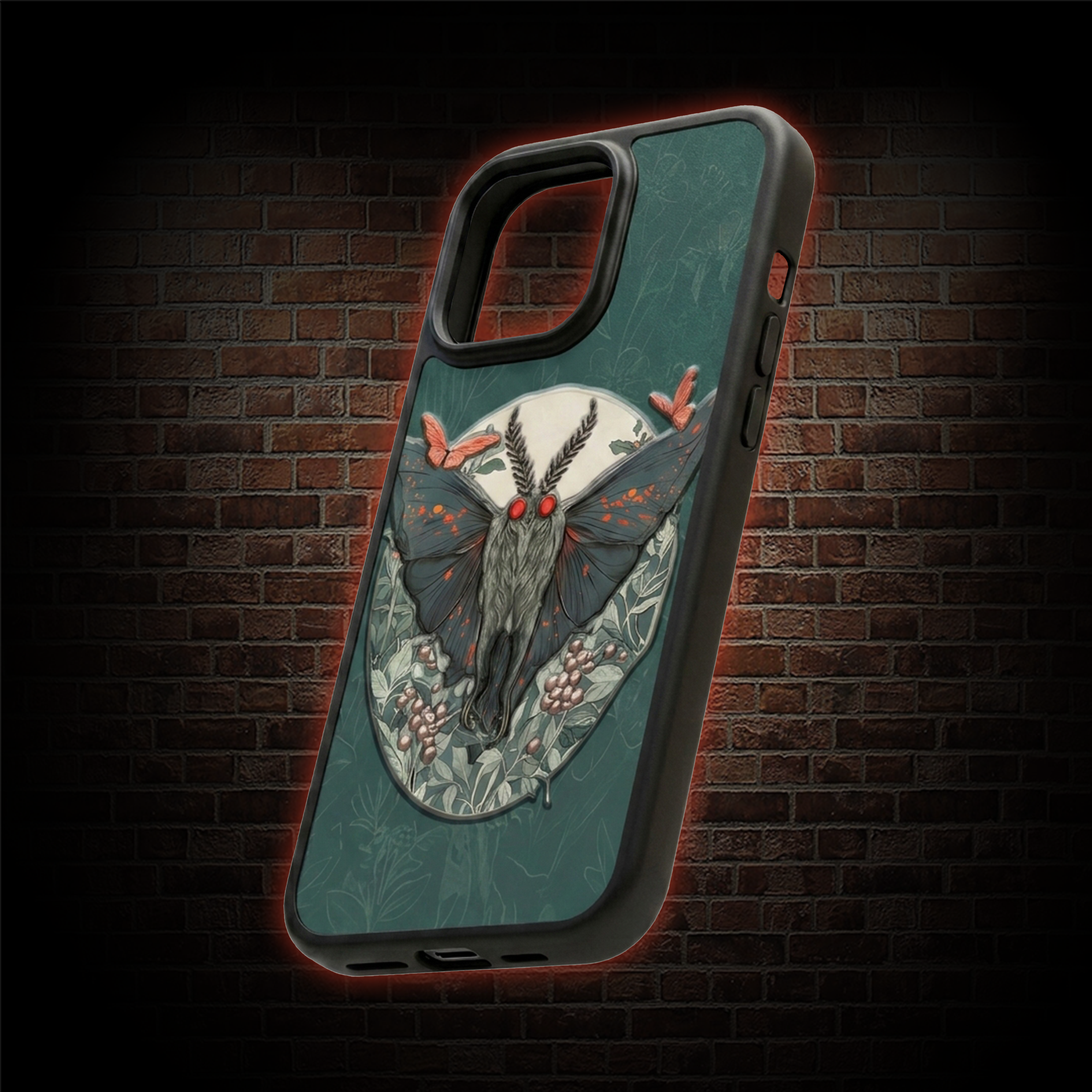 Mothman 3D Acrylic Relief Phone Case