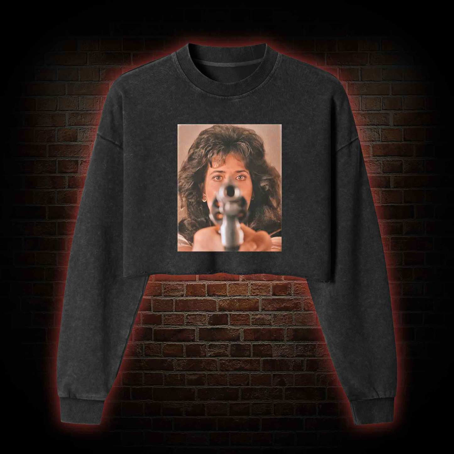 What's this Washed Cropped Sweatshirts