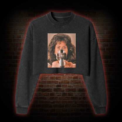 What's this Washed Cropped Sweatshirts