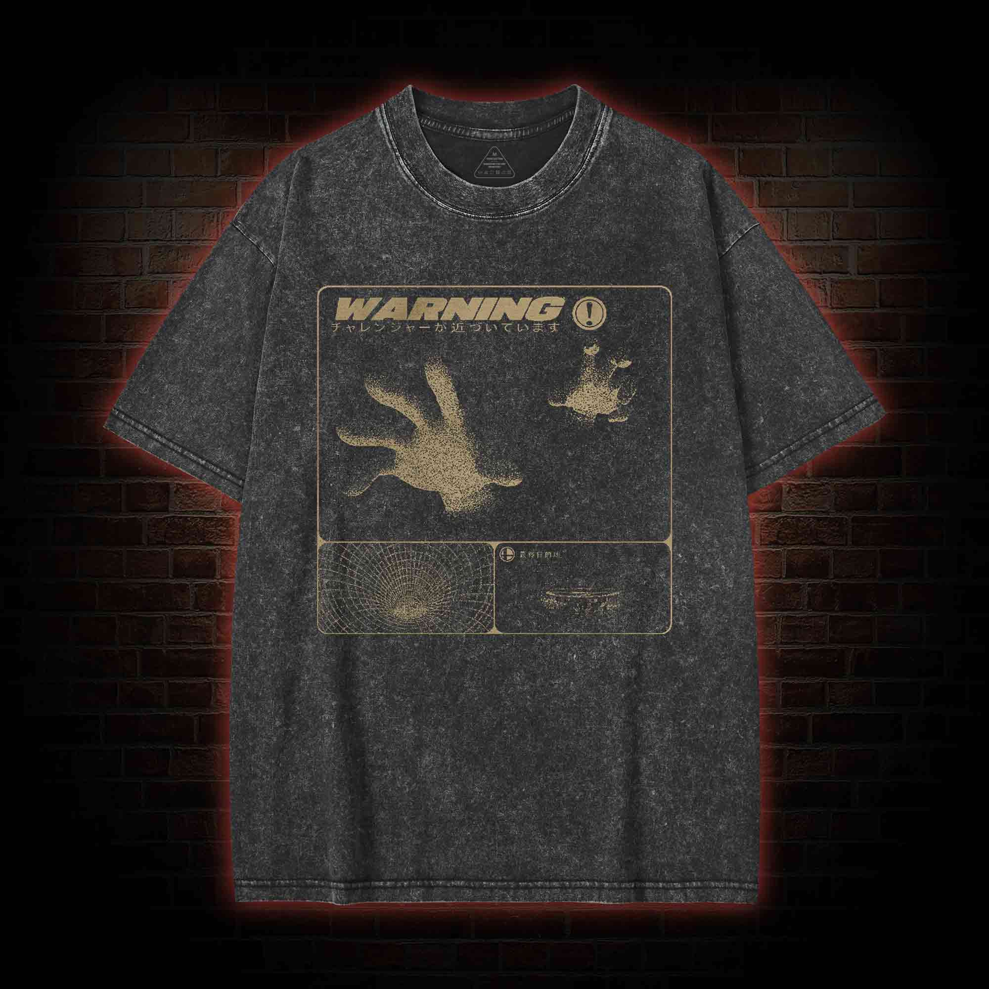 A New Foe Has Appeared Fighting Game Washed T-shirt