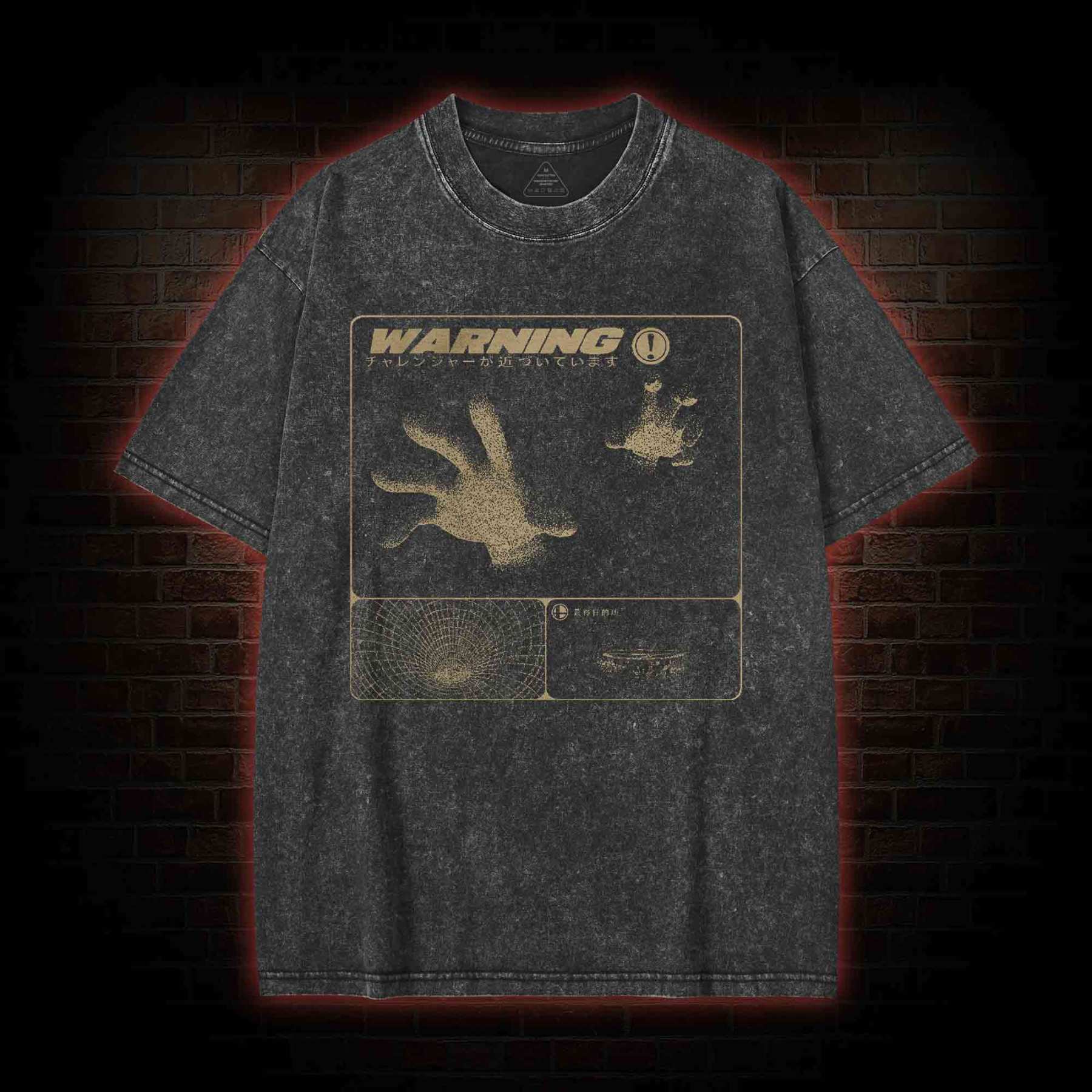 A New Foe Has Appeared Fighting Game Washed T-shirt