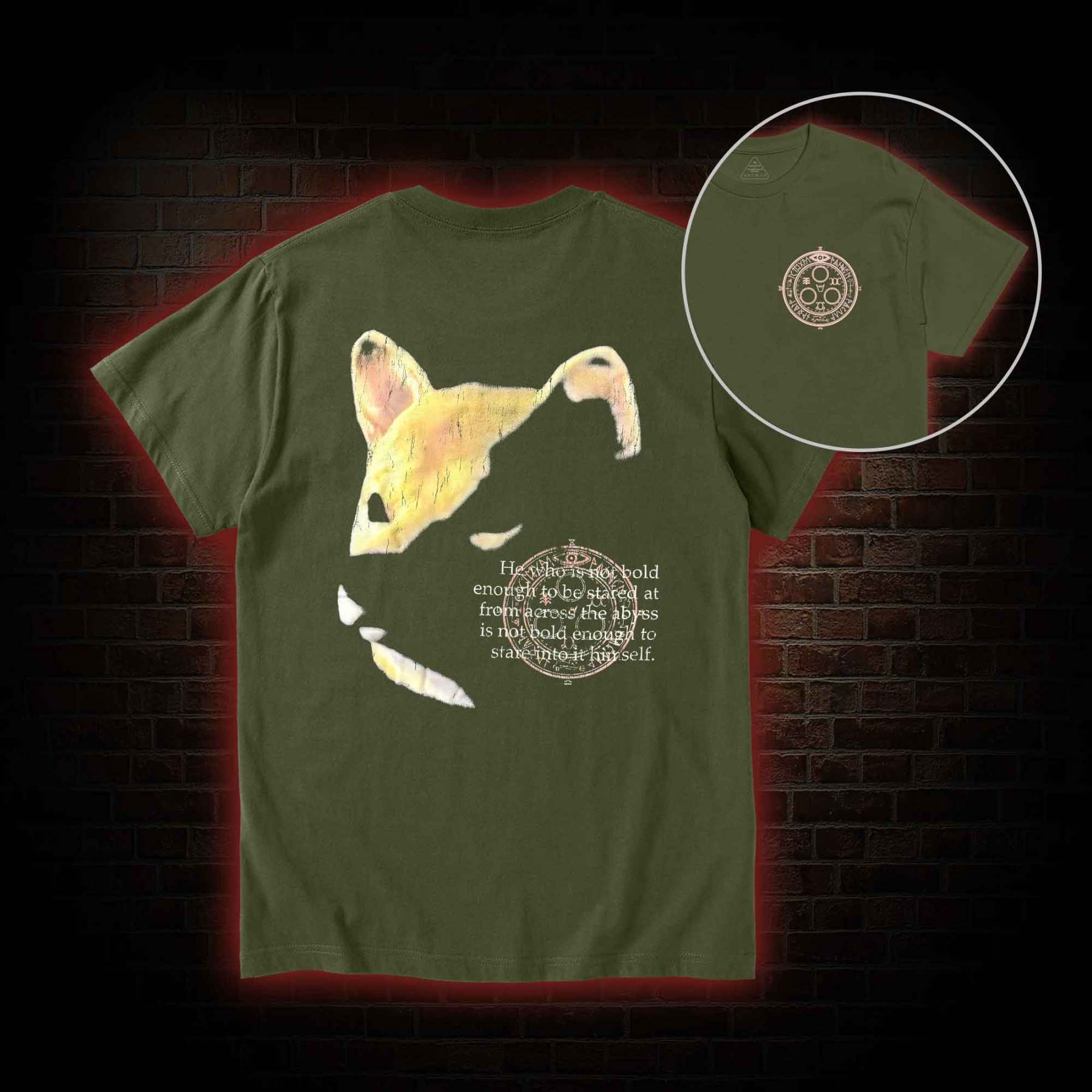 Shiba Back Print T-Shirt