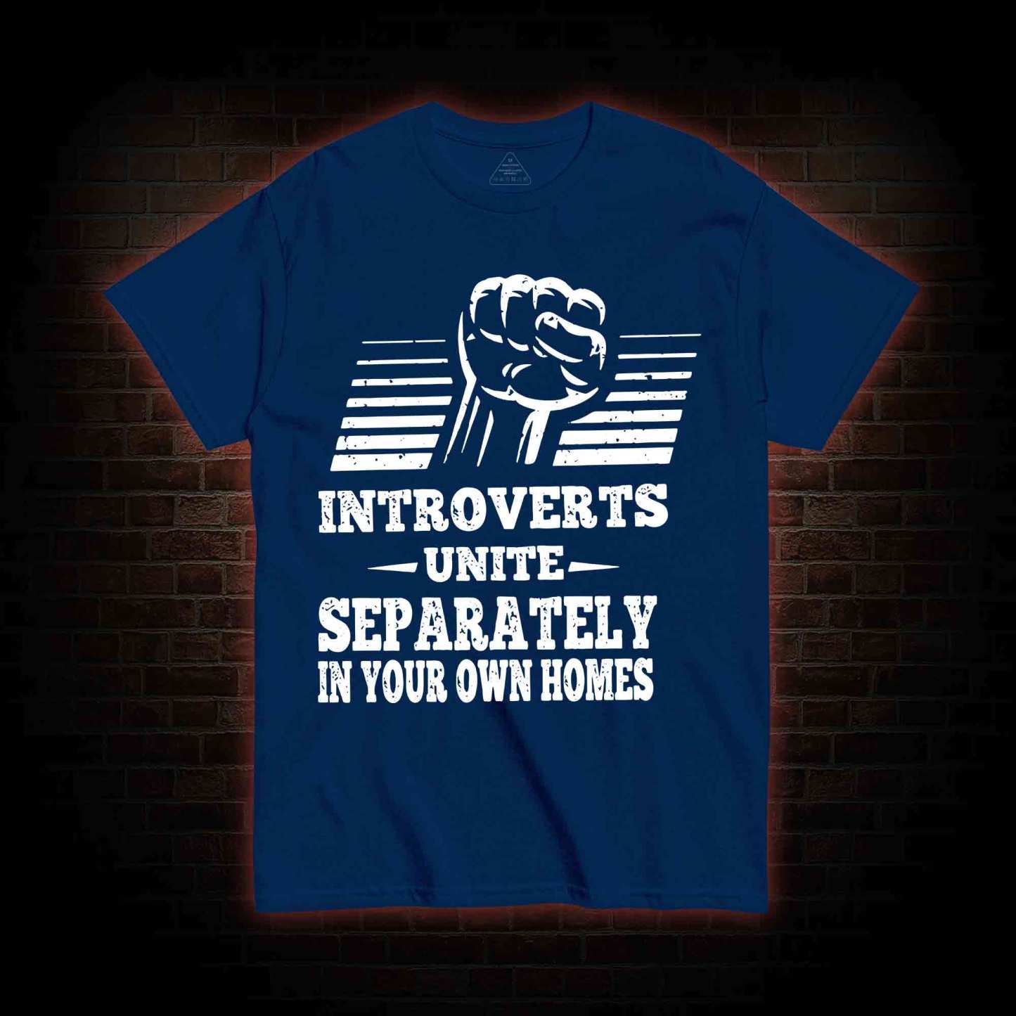 Introverts Unite Separately In Your Own Homes T-shirt