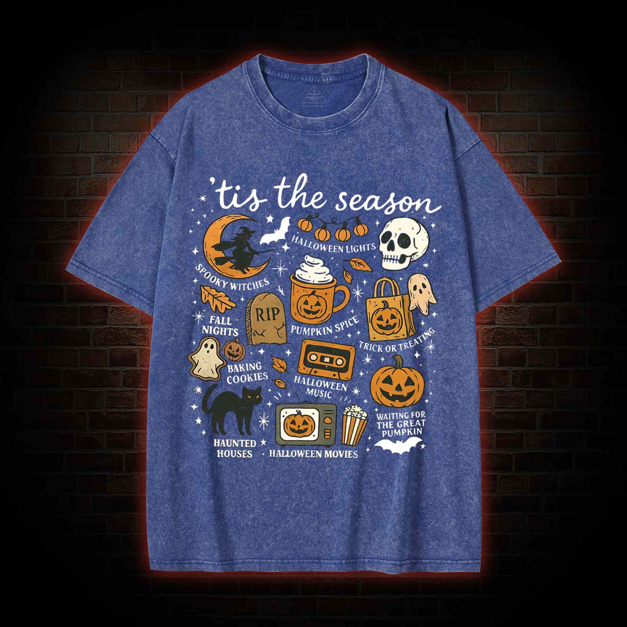 Vintage Halloween Washed T-shirt
