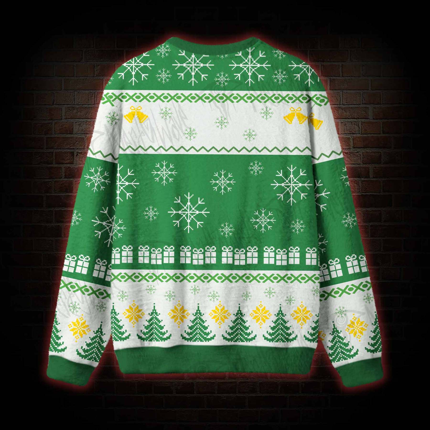 Festive Goose on the Loose Ugly Sweatshirts