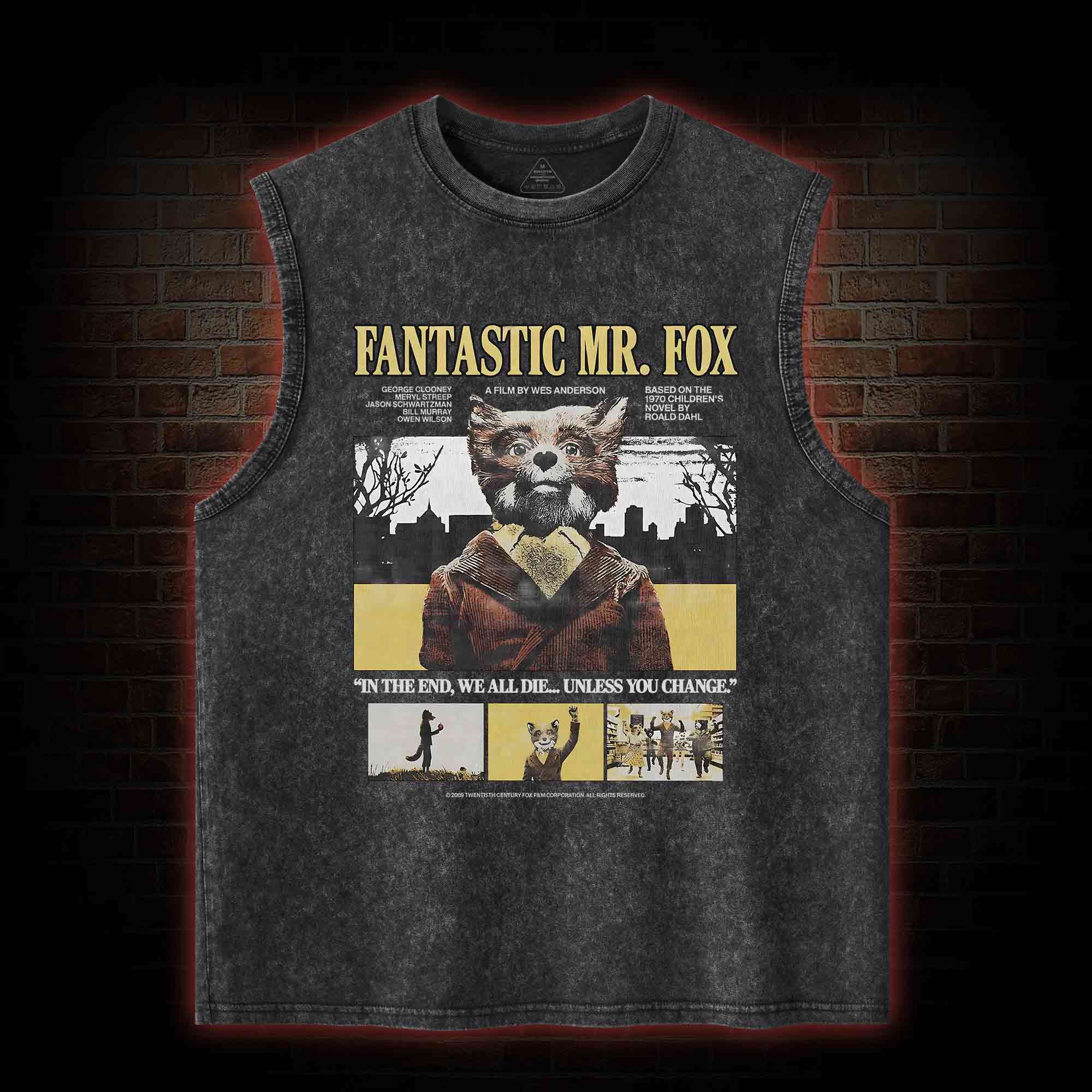 I'm a Wild Animal T-shirt Washed Tank Top