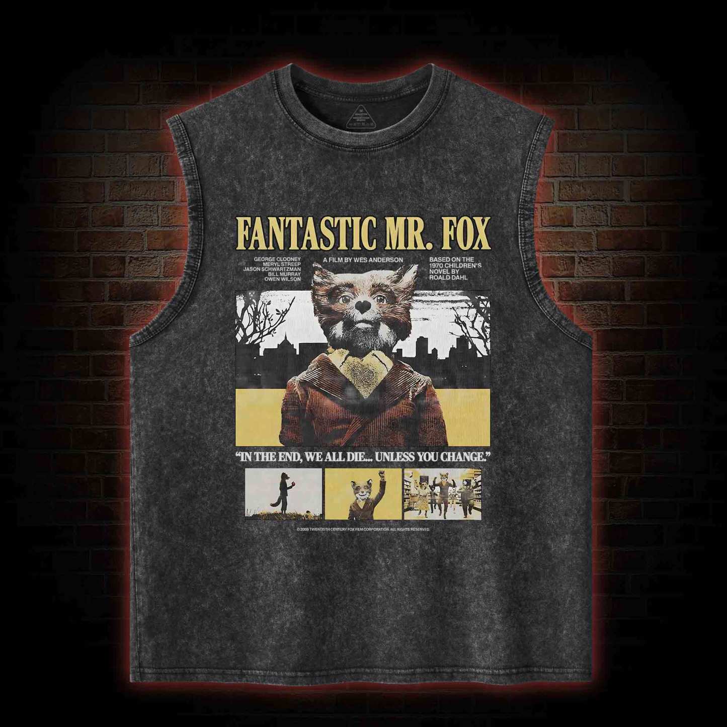 I'm a Wild Animal T-shirt Washed Tank Top