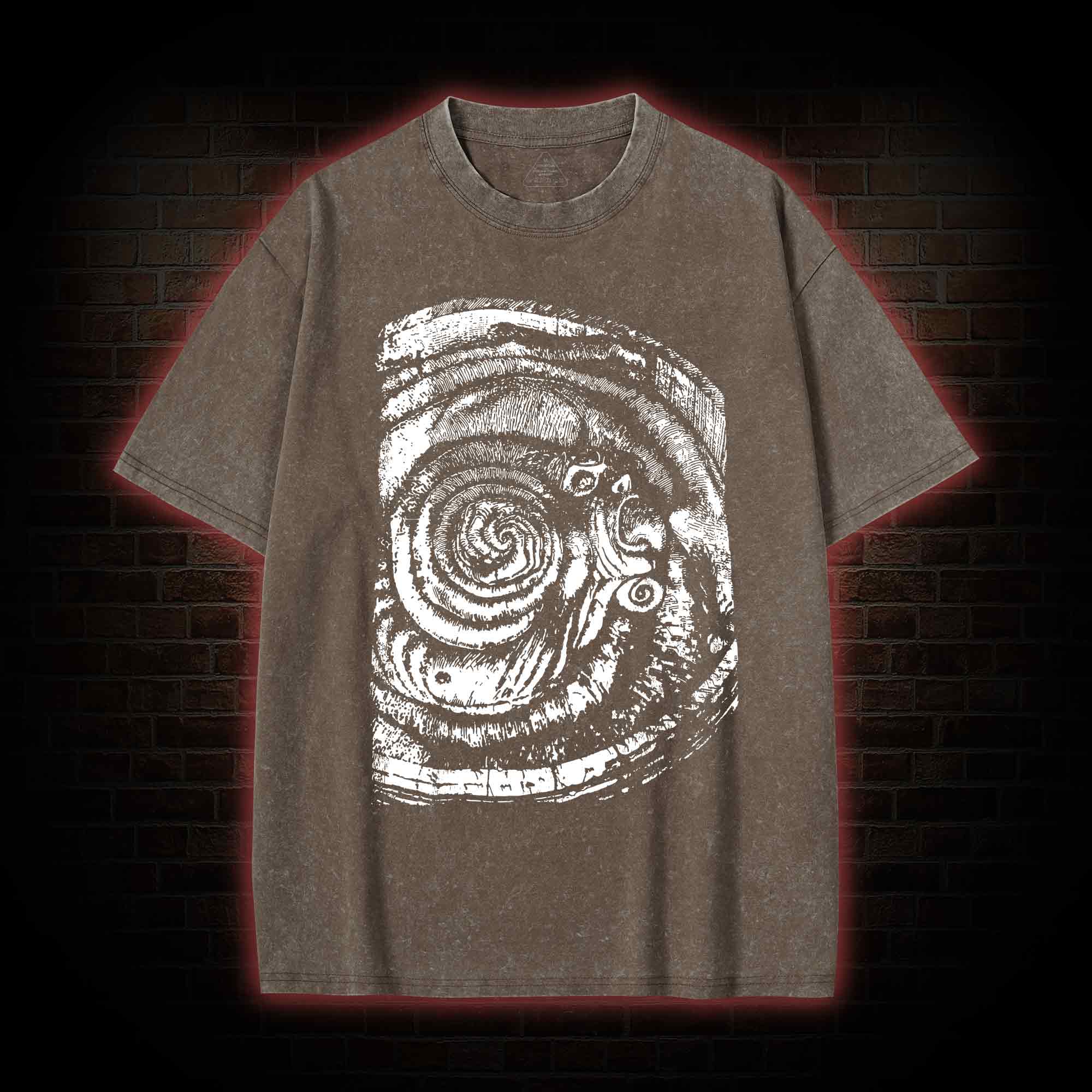 Sprial Washed T-shirt