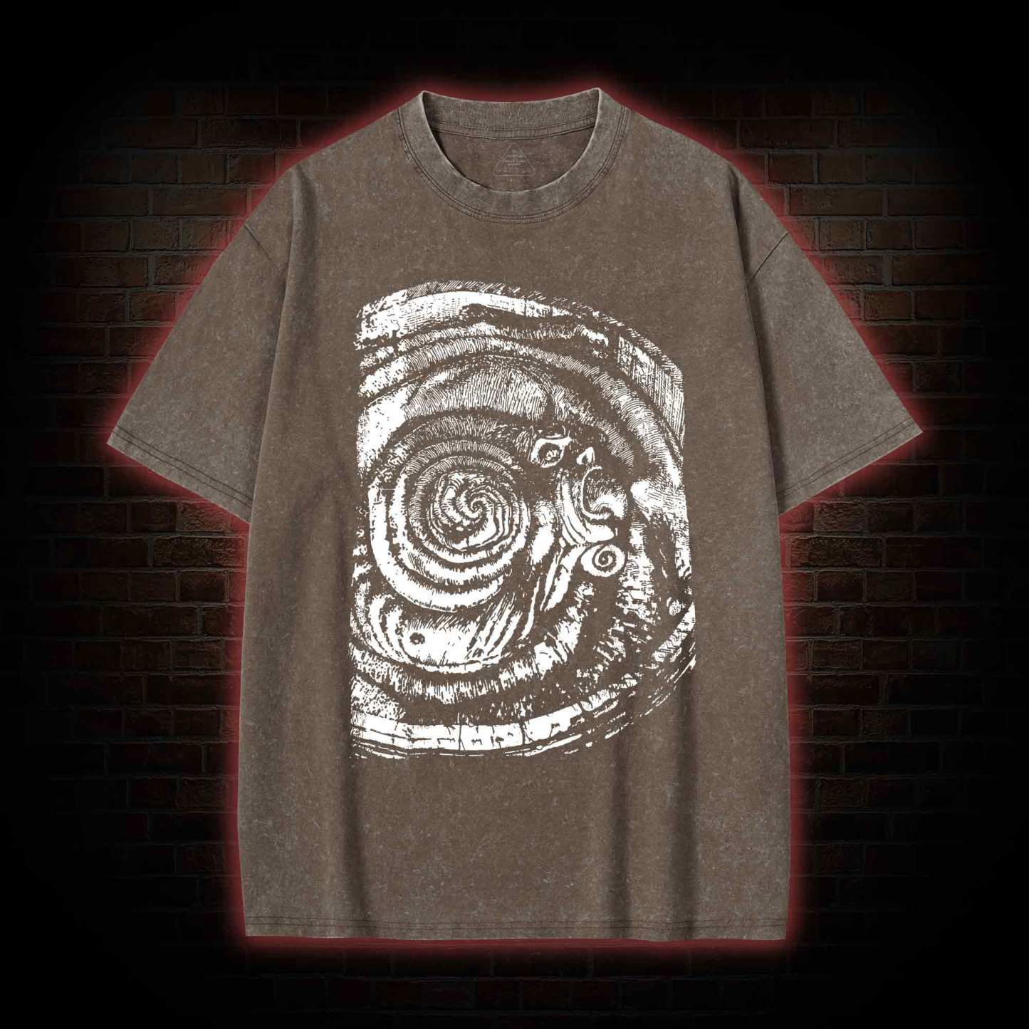 Sprial Washed T-shirt