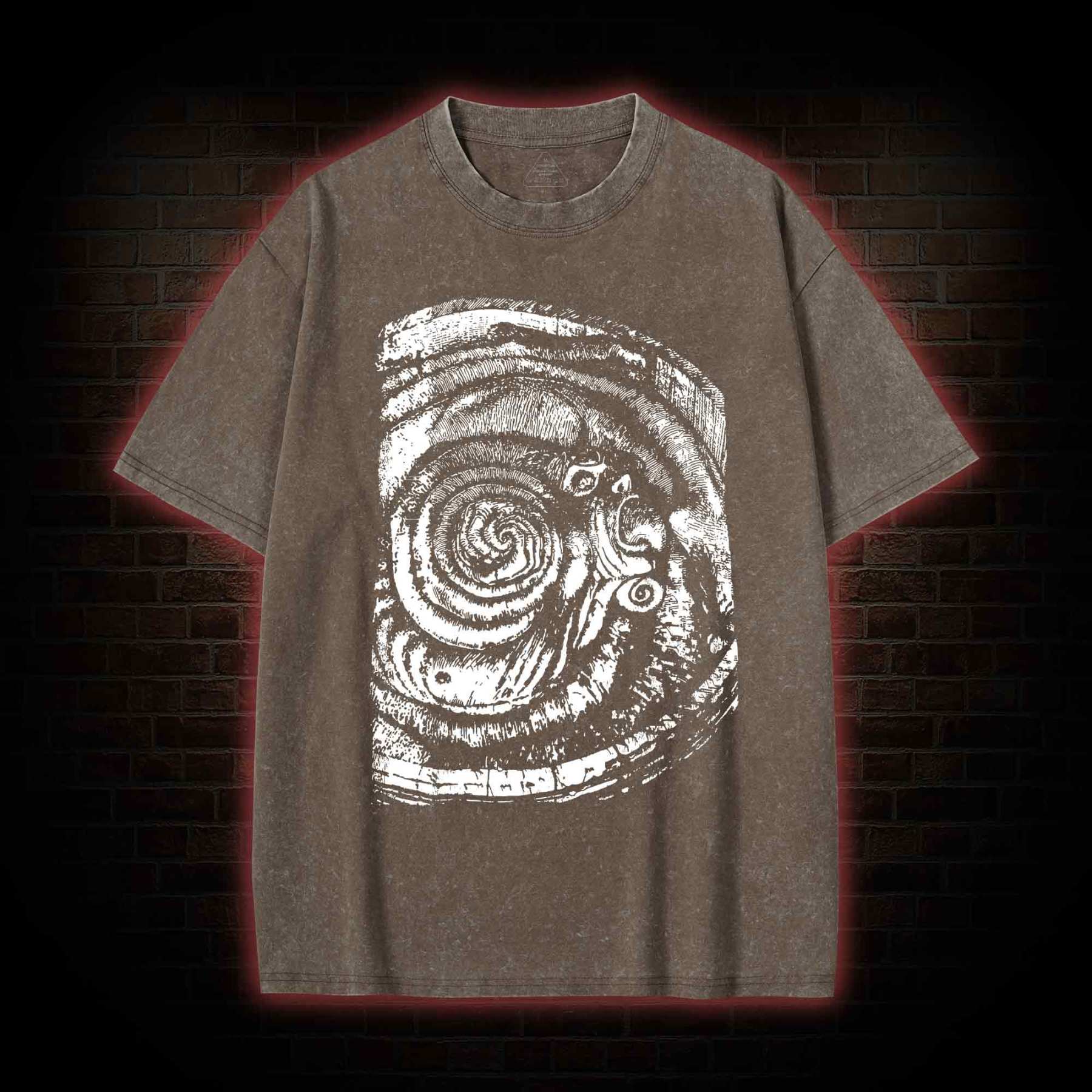 Sprial Washed T-shirt