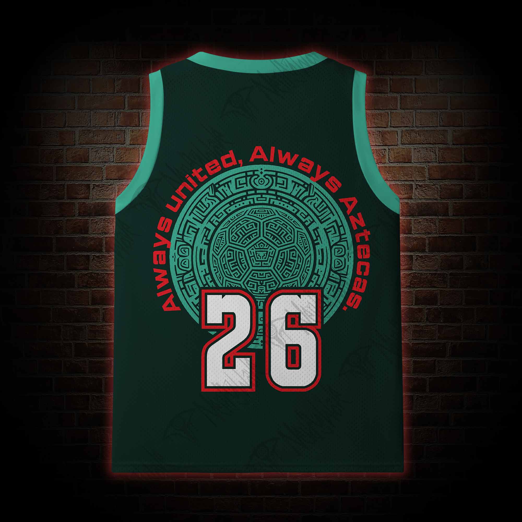 Always united, Always Aztecas Football Mesh Jersey Tank Top