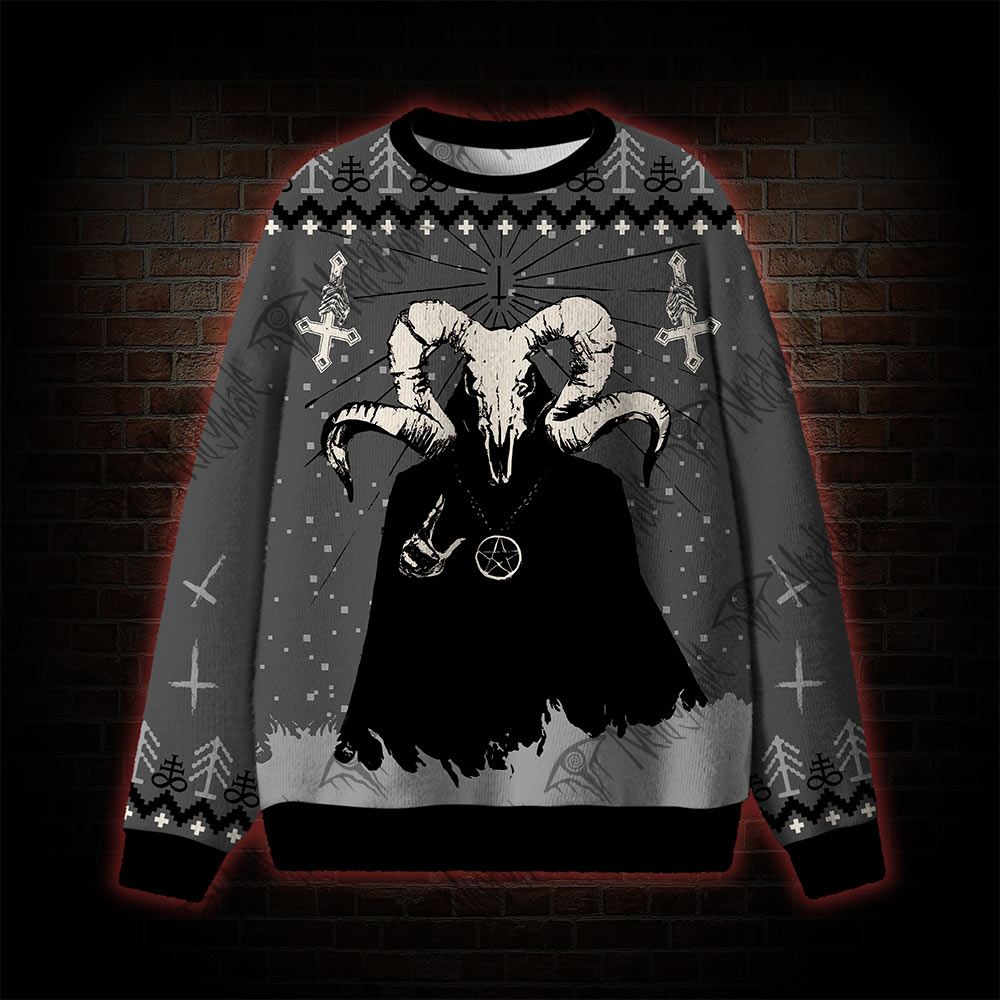 Baphomet Ugly Sweatshirts