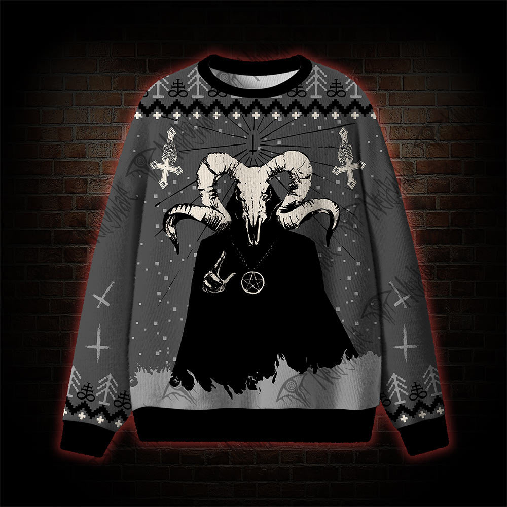 Baphomet Ugly Sweatshirts
