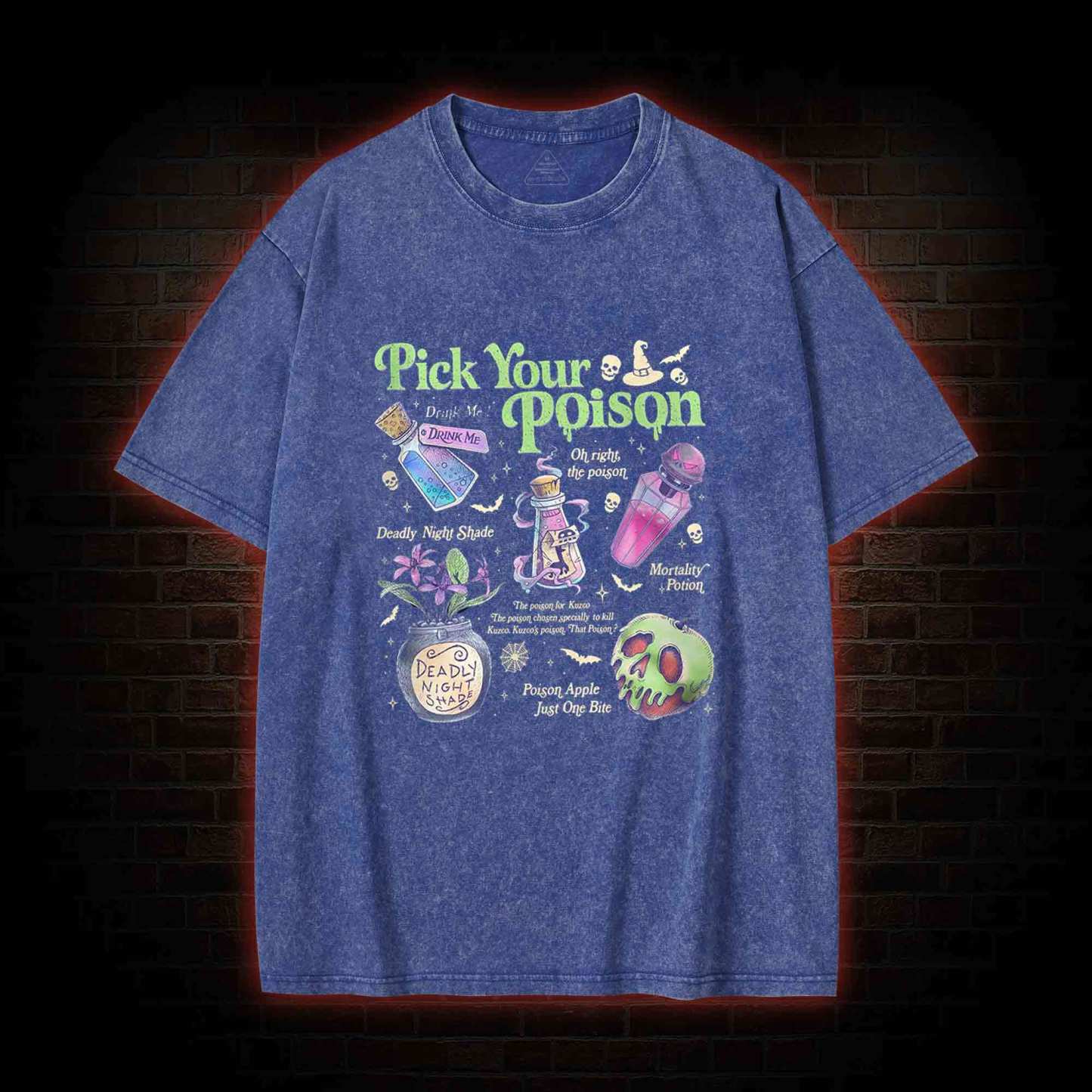 Vintage Pick Your Poison Washed T-shirt