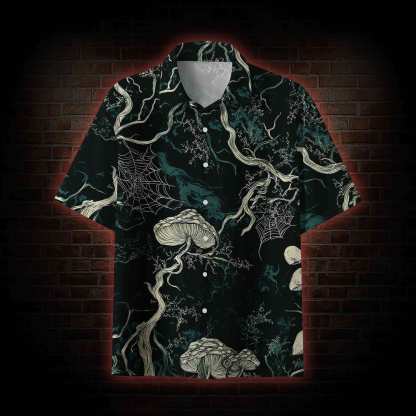 Mysterious Dark Forest Hawaiian Shirt