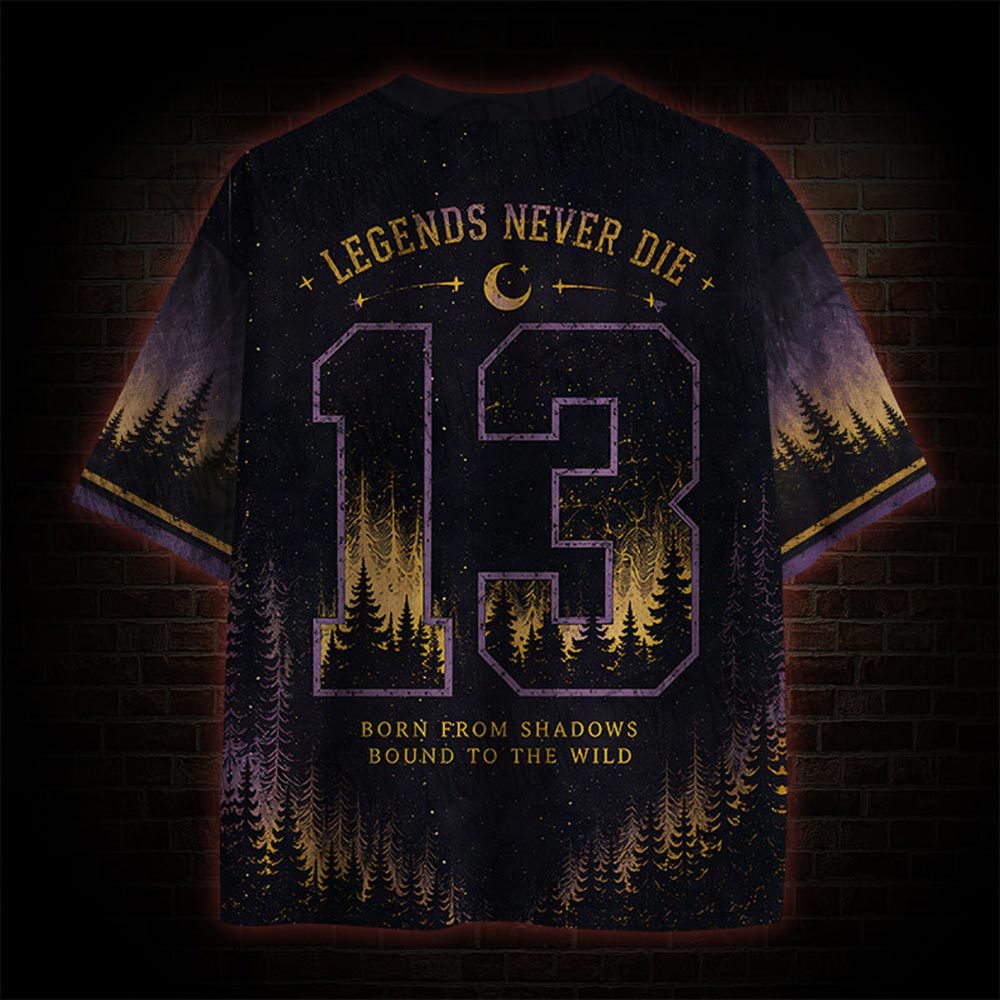 Born from Shadows Bound to the Wild Mesh Jersey