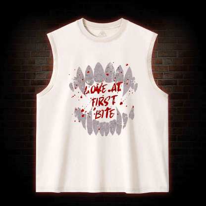 Love at First Bite Washed Tank Top