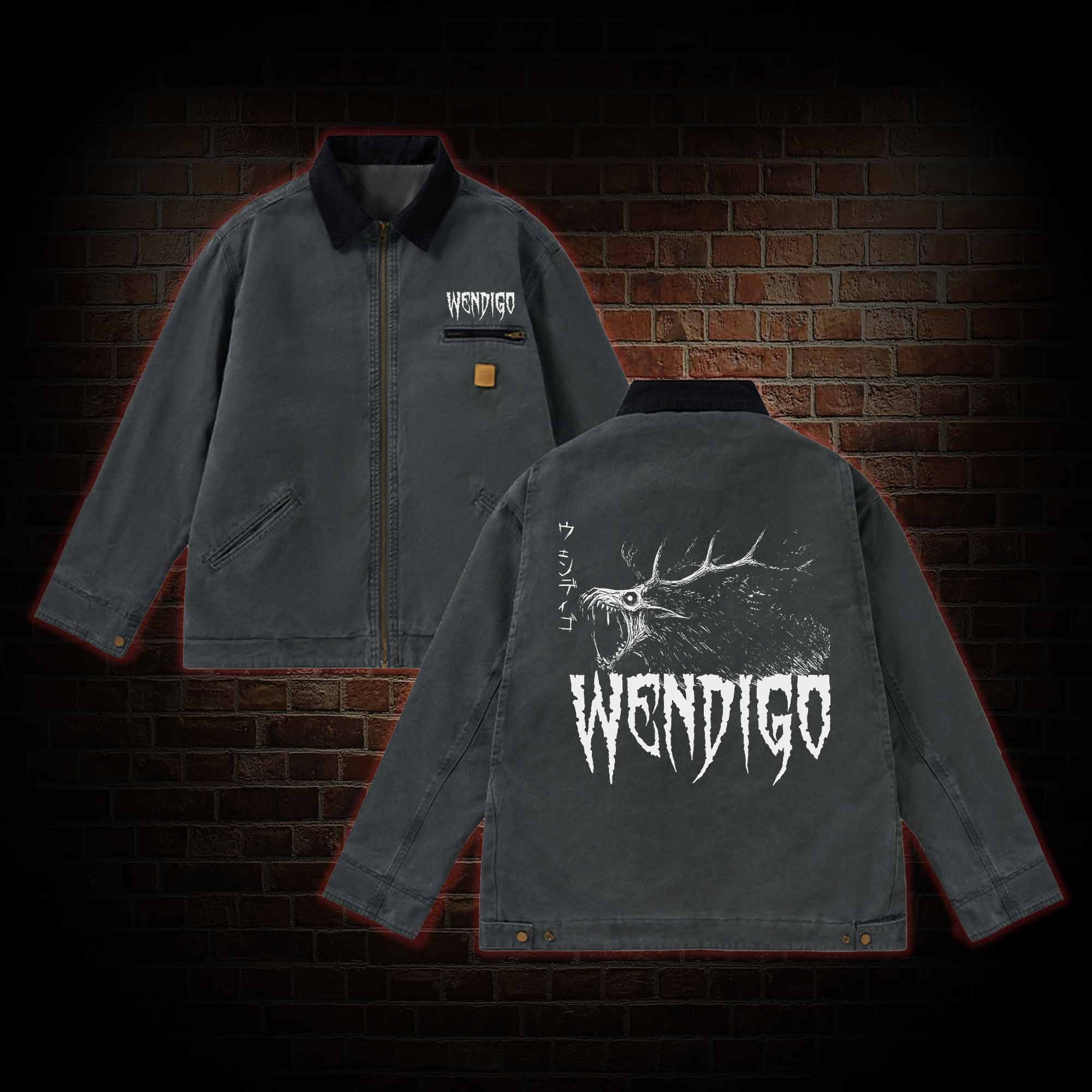 Wendigo Scary Monster Classic Jacket