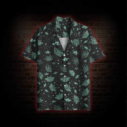 Midnight Flying Insects Hawaiian Shirt