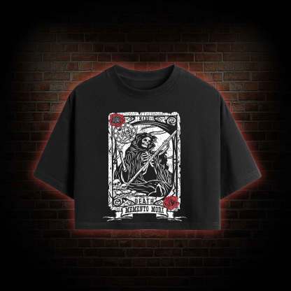 Memento Mori Crop Top