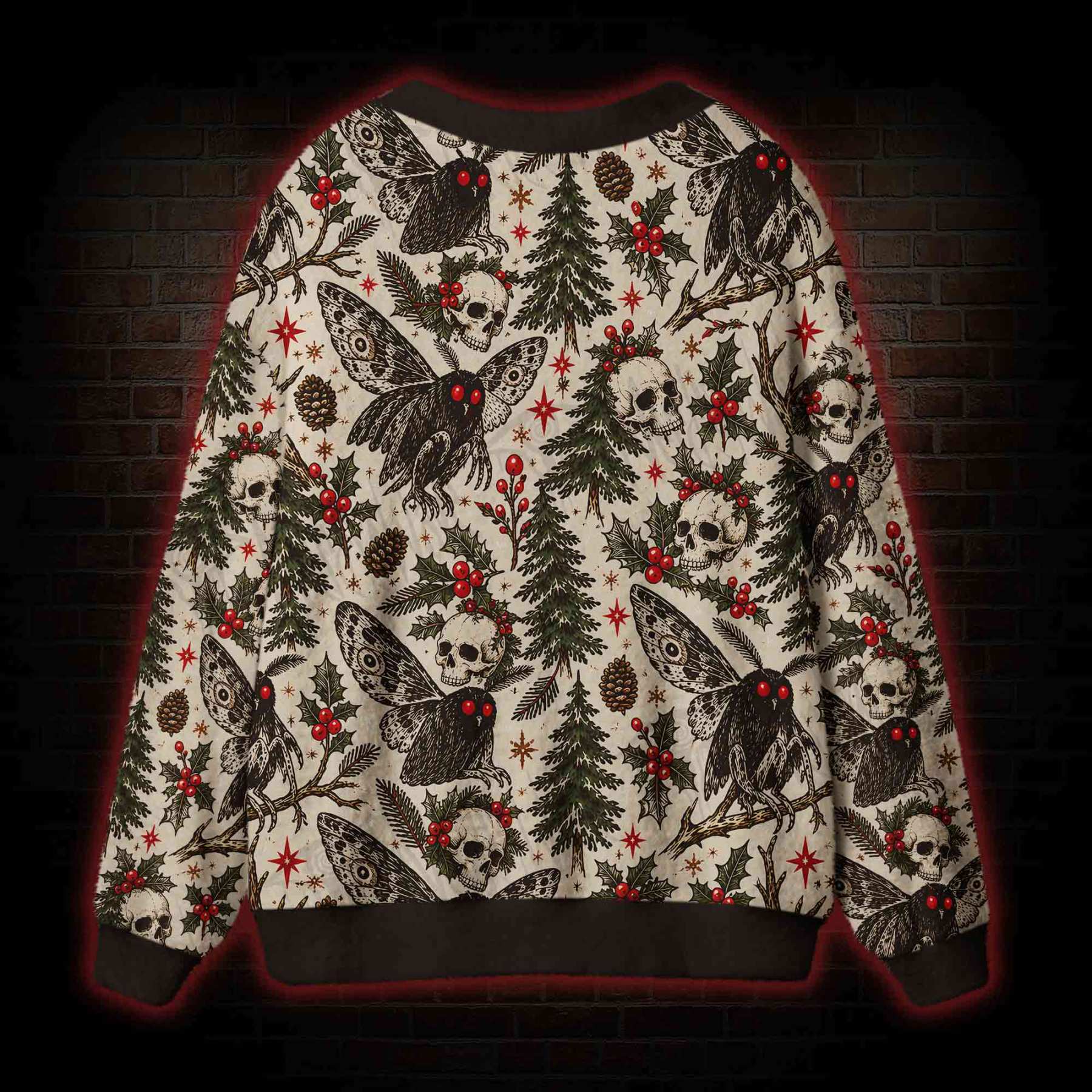 Moth to the Grave Cardigan Sweater