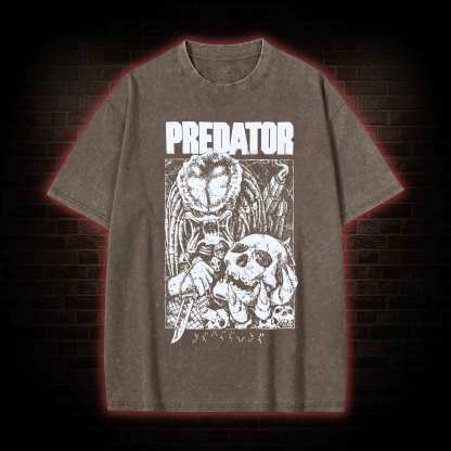 Skull Hunter Washed T-shirt