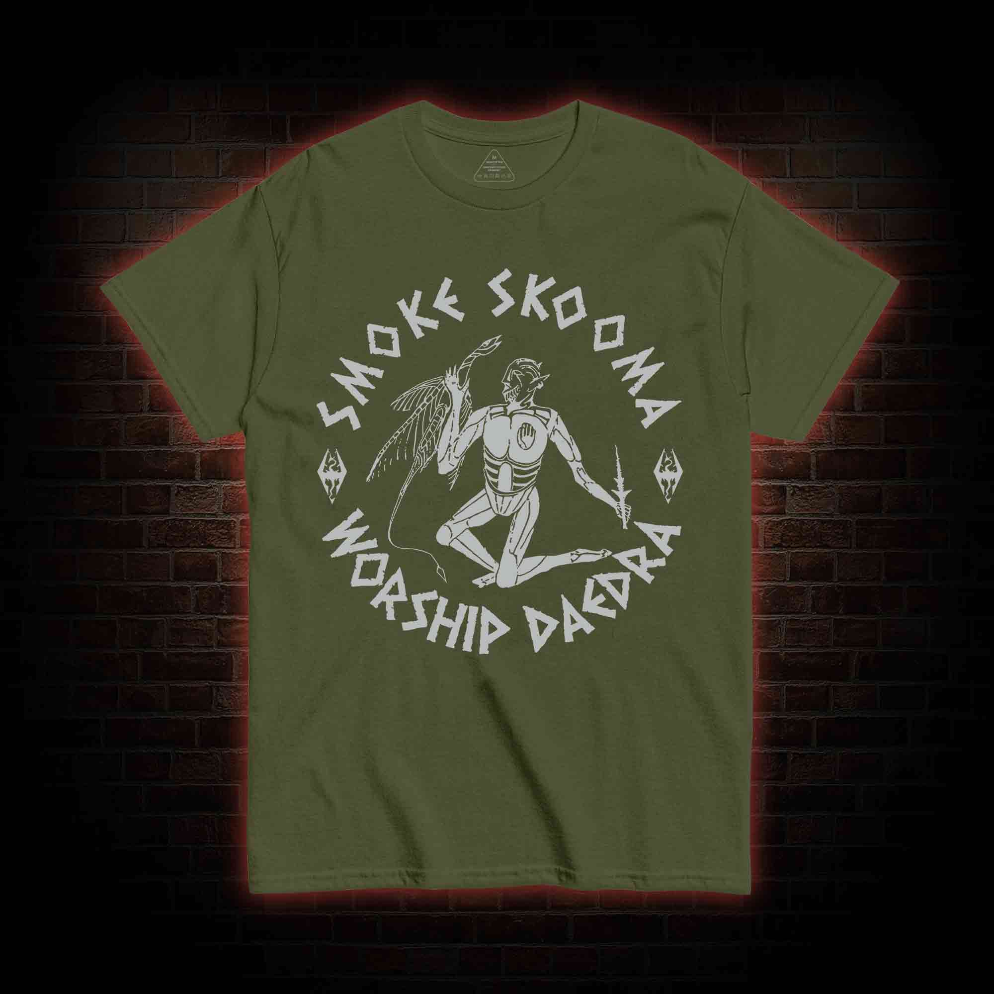 Smoke Skooma Worship Daedra T-shirt