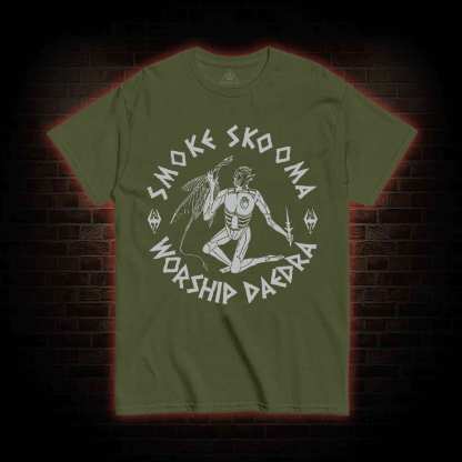 Smoke Skooma Worship Daedra T-shirt