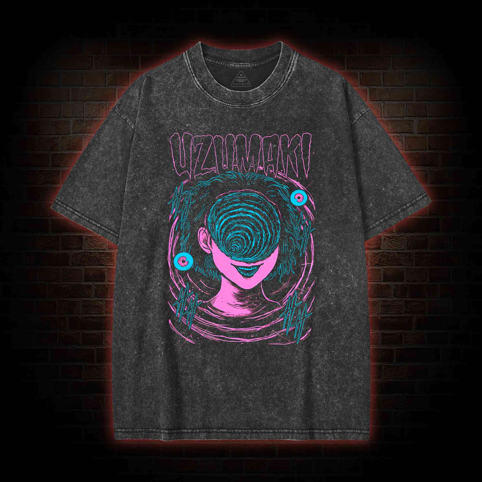 UZUMAKI Girl Washed T-shirt