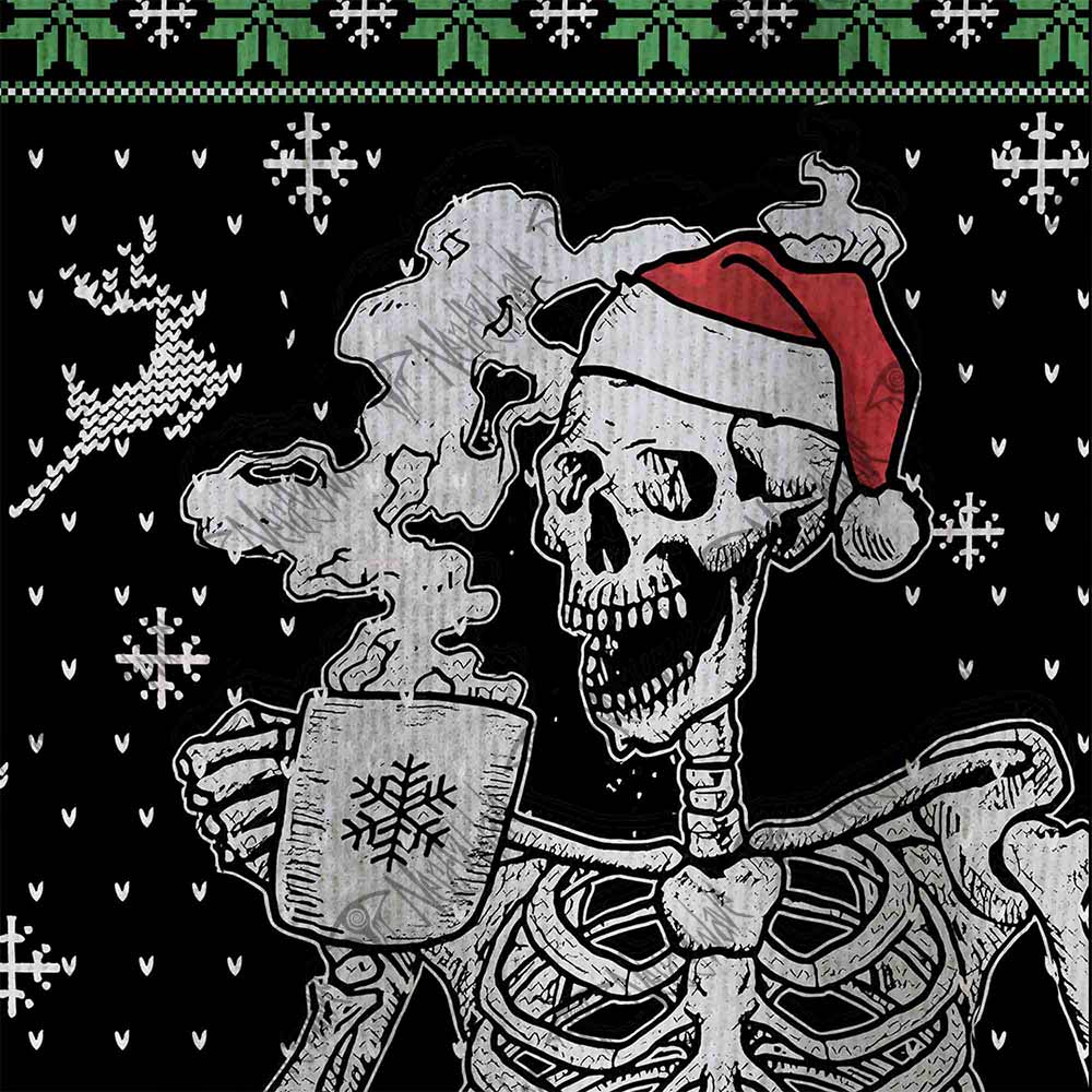 Skull Christmas Ugly Sweatshirts