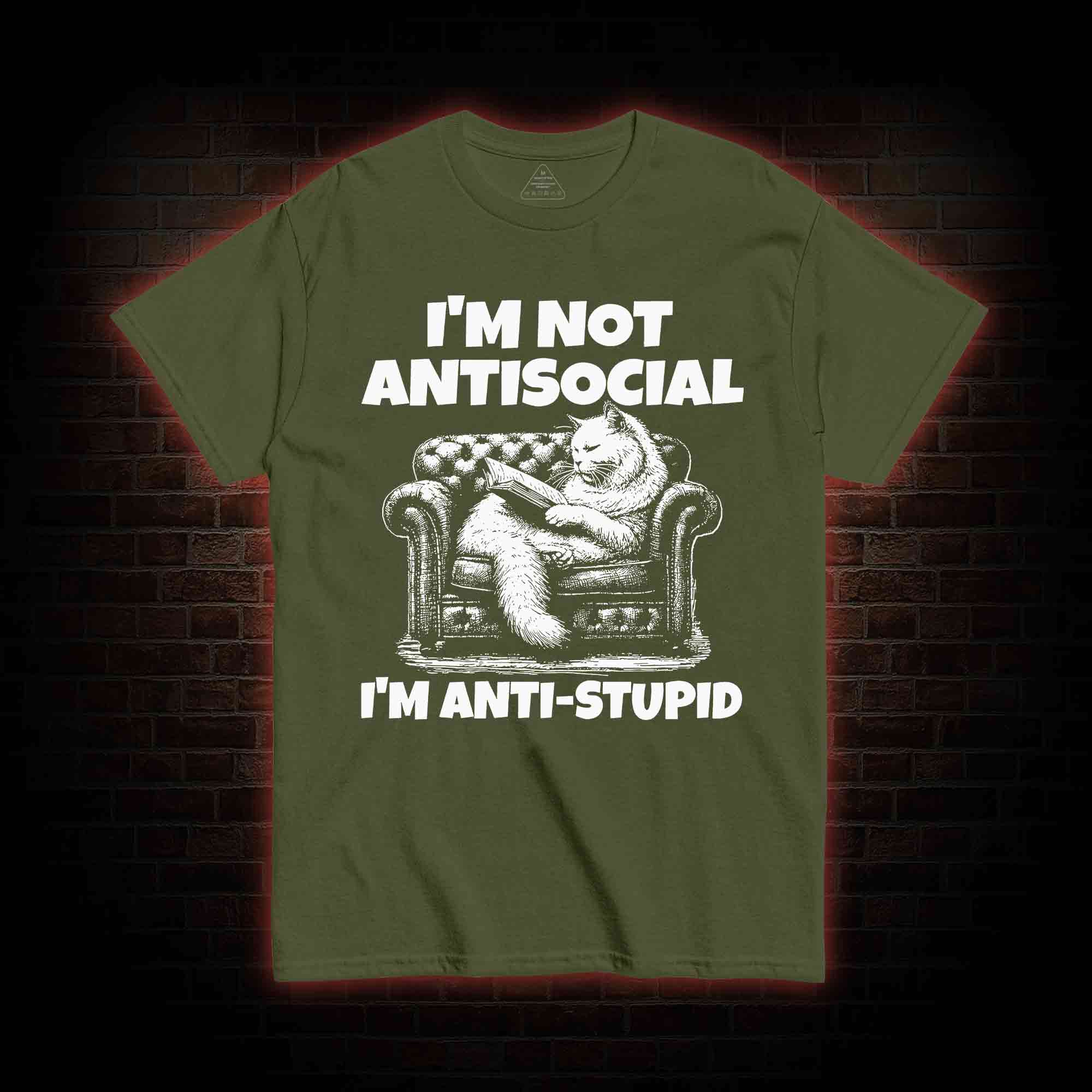 I'm Not Antisocial T-shirt
