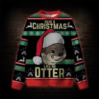 Otter Ugly Sweatshirts