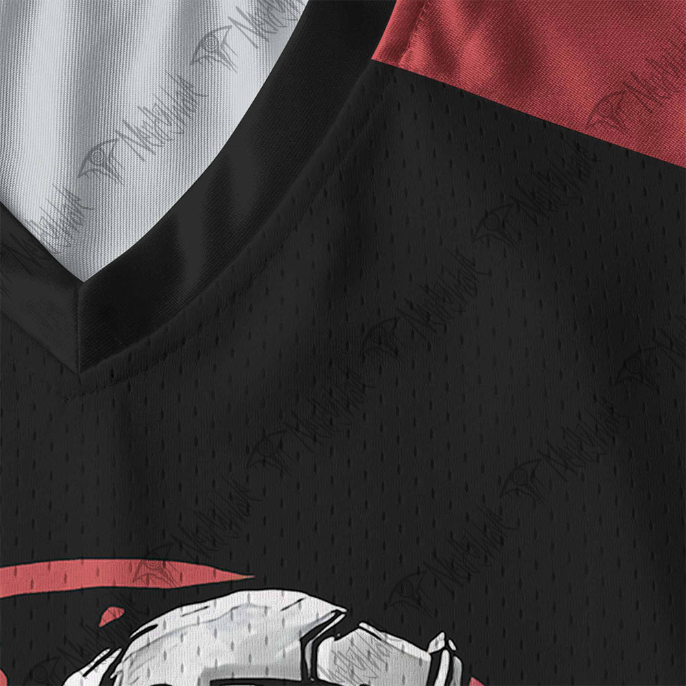 I'm full of Bad Ideas V-Neck Long Sleeve Jersey