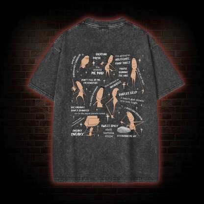 Robert Help The Worm Washed T-Shirt