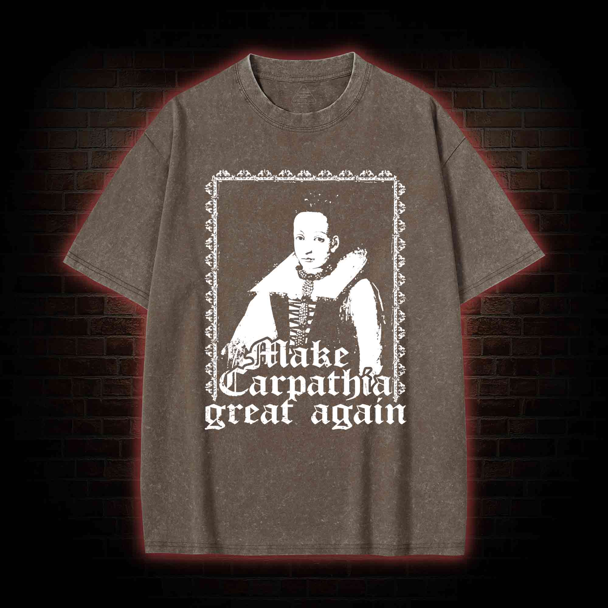 Make Carpathia Great Again Washed T-shirt